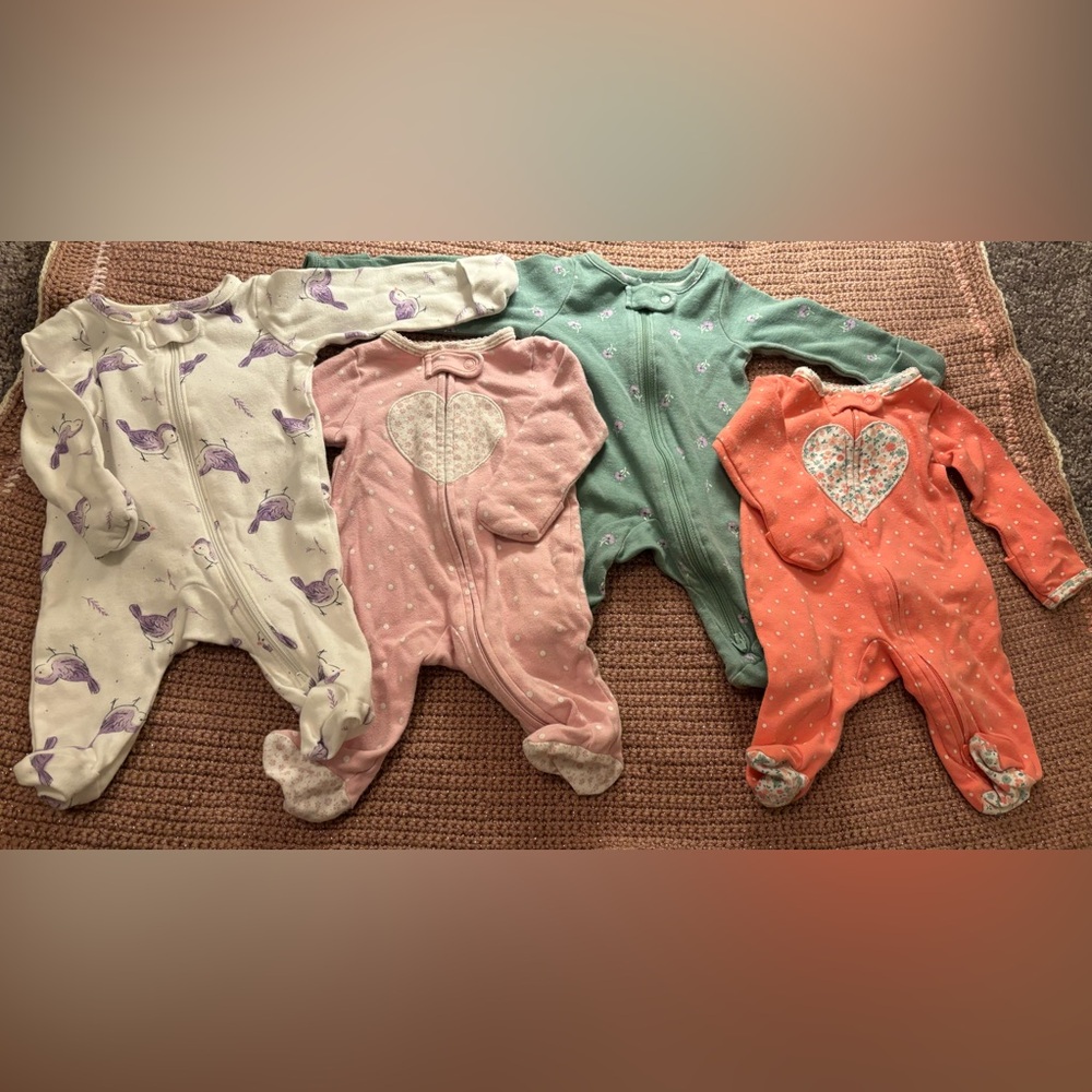 4 Newborn Sleepers Bundle 🎀